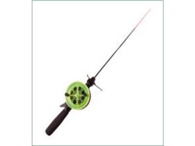 Удочка зимняя Три Кита ТЕХНО 65мм (ручка неопрен, хлыст стекловолокно) Ассорти