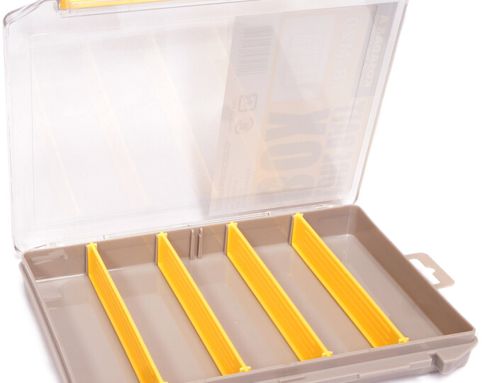 Коробка Kosadaka Lure Bait Box для приманок (4 поперечные съёмные вставки, 225х190х28мм) - изображение 3