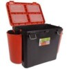 Ящик Helios FishBox (с боковыми карманами, объем 19л) цвет Оранжевый - изображение 1 