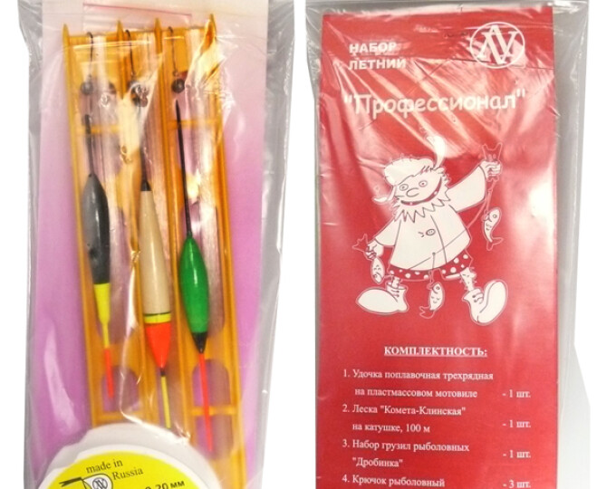 Набор рыболовный летний «Профессионал» (Тривол) - изображение 1 