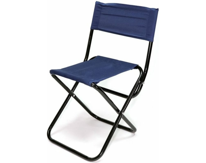 Стул туристич. «СЛЕДОПЫТ» п-образный, 350х285х320 мм, труба алюм. 22х1 мм (в ассорт.) - изображение 1 