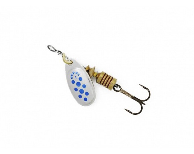 Блесна Mepps COMET PTS 1 Silver/Blue - изображение 1 