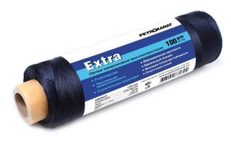 Нитки капроновые Extra 100гр. (черные) 1,80мм (70кг/80м/210den/48)