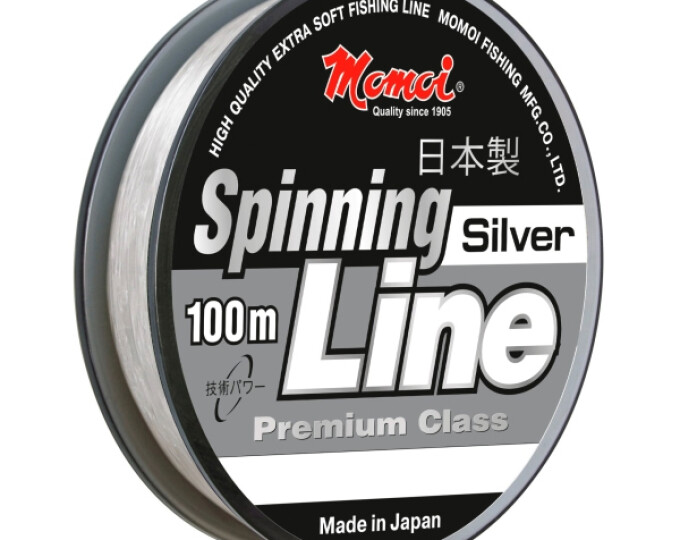 Леска Momoi Spinning Line Silver 0,22мм 100м (5,5кг) - изображение 1 