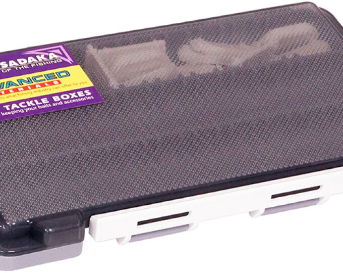 Коробка Kosadaka TB-S63A продольные секции + доп. вставки (175х105х20мм) Grey - изображение 1 