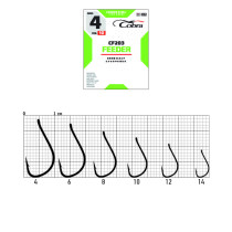 Крючки Cobra FEEDER SPECIALIST (CF203) №08 (10шт.)