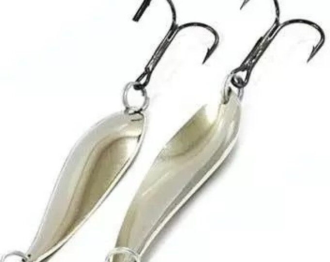 Блесна Колебалка Питер Атом 10гр. (Никель) - изображение 1 