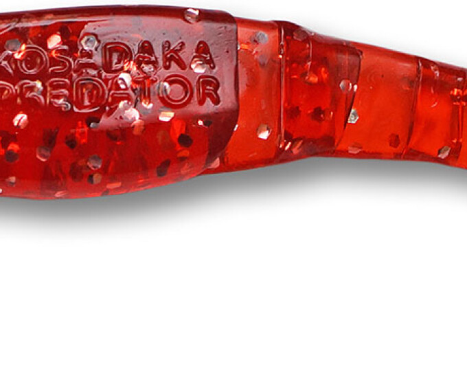 Мягкая приманка ПЛАВАЮЩАЯ Kosadaka PREDATOR 75мм, цв. RS (4шт.) - изображение 1 