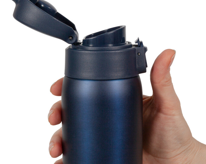 Термокружка Relaxika 701 (0,48л) синяя - изображение 7