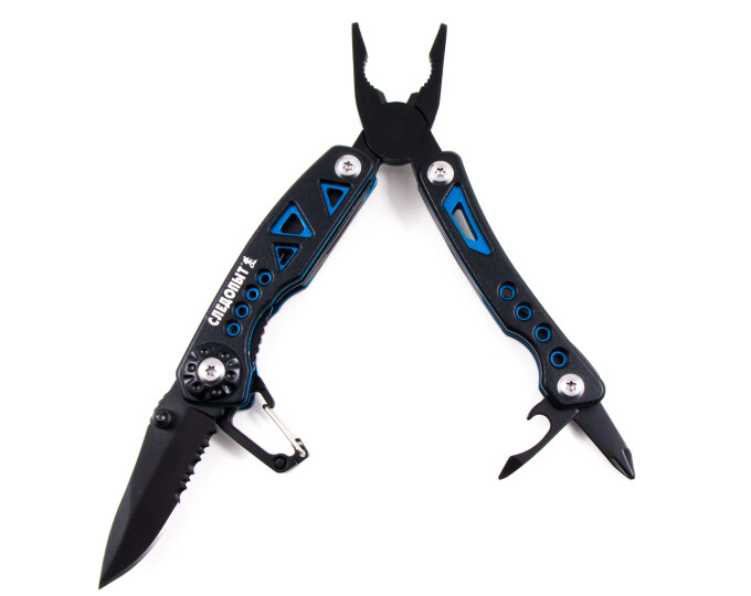 Мультитул «СЛЕДОПЫТ-STALKER», 78х36х20мм,7 предметов, в чехле, в коробке - изображение 1 