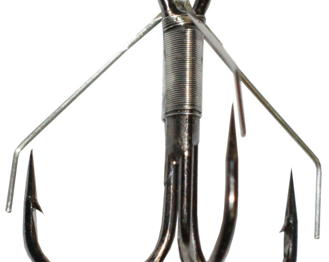 Крючок Kosadaka R-Treble (3981) № 2/0 (L-35мм, W-30мм) (20) - изображение 1 