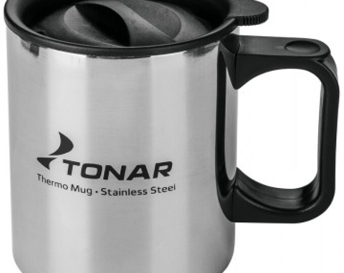 Термокружка TONAR 450мл (пластиковая крышка) - изображение 2
