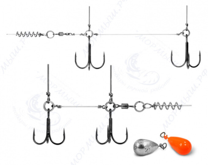 Оснастка стингер со спиралью Spring Lock Big Size (M) - изображение 4