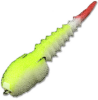 Поролоновая рыбка 3D STREAM 7,0см Fluo WOr/WGr/WLgr/WYellow - изображение 3