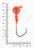 Джиг крашеный ШАР 10гр. (крючок VD-079 №2/0) (3шт.) цвет 01 (красный) - изображение 3