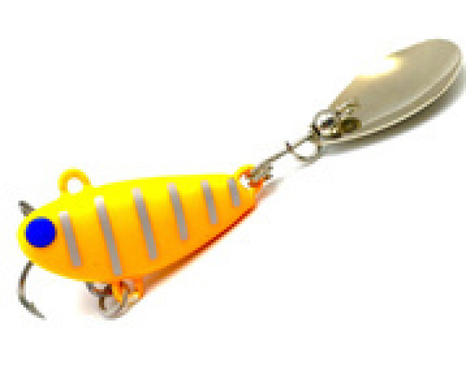 Тейл-спиннер UF-Studio Bullet 15гр. цвет yello ACID - изображение 1