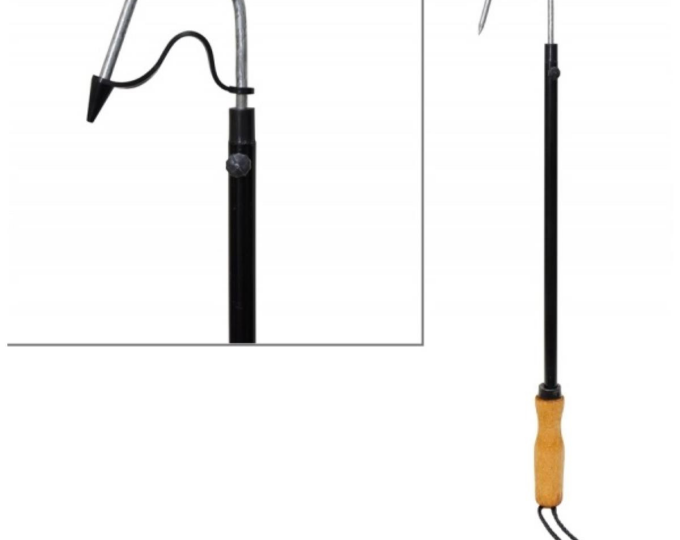 Багор Три Кита (телескопический, металлический с деревянной ручкой) - изображение 1 