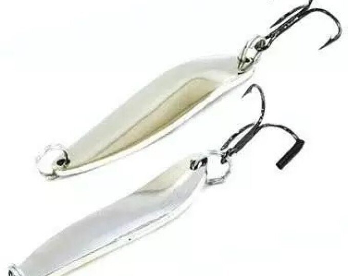 Блесна Колебалка Питер Жереховая 14гр. Никель - изображение 1 