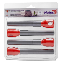 Комплект ввёртышей для зимней палатки (-45) серо-оранжевый (4шт)