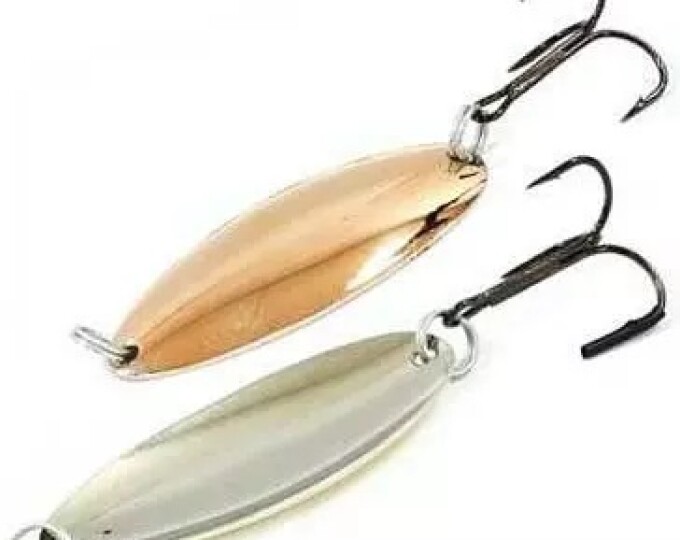 Блесна Колебалка Питер Щучья 15гр. (2-х цветная) Медь/Никель - изображение 1 