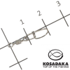 Вертлюг Kosadaka роликовый с застежкой «Insurance Snap» №04 (5шт.) (3021) - изображение 1 
