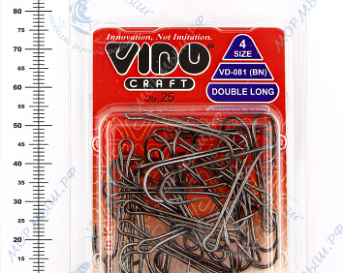 Крючок VD-081-BN «Double Long» №04 - изображение 2