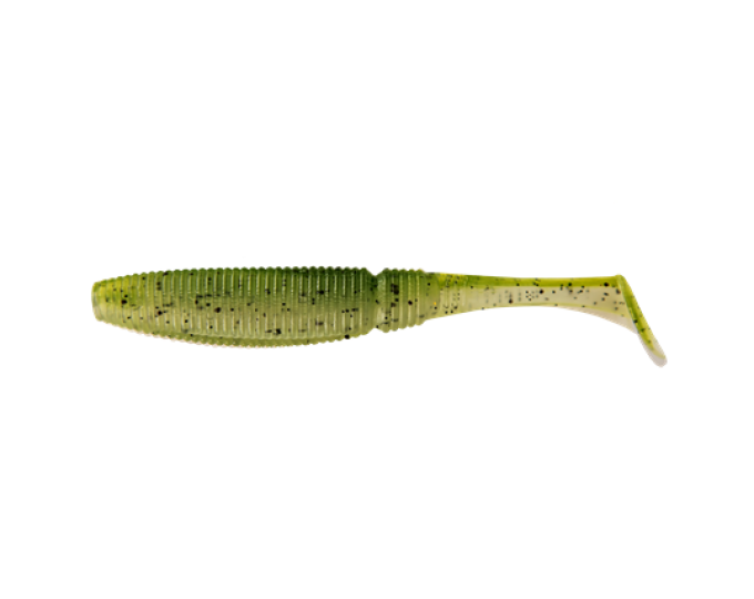 Приманка съедобная ALLVEGA «Power Swim» 5см 1г (8шт.) цвет green smoke - изображение 1 