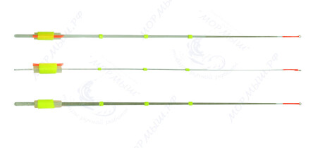 Сторожок «Спортивный Люкс №6» (с одним ребром жесткости, 18см, вес приманки 1,00-1,25гр.) (10шт./упак.)