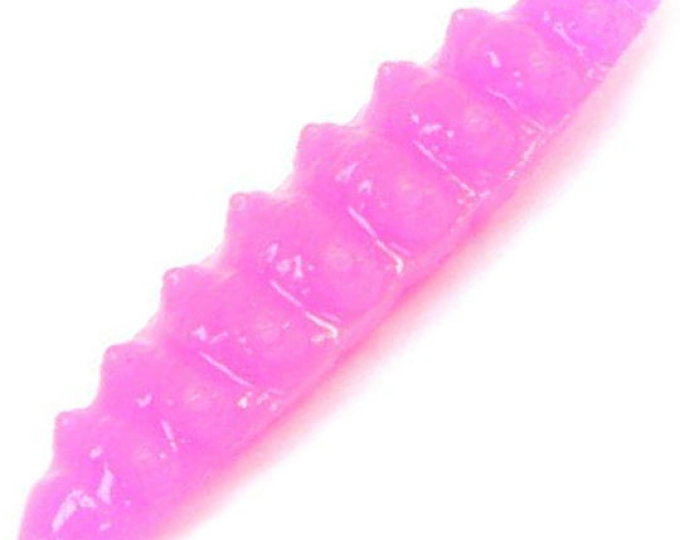 Приманка форелевая DUNAEV DT-WAX-LARVA 35мм-8шт, цвет 150 розовый - изображение 1 