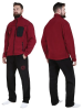 Флисовый комплект «Royal Fish» (цвет бордовый) р.XL - изображение 1