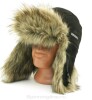 Шапка-ушанка Kosadaka Extreme (крек, мех волк, чёрный) р.XL - изображение 1 