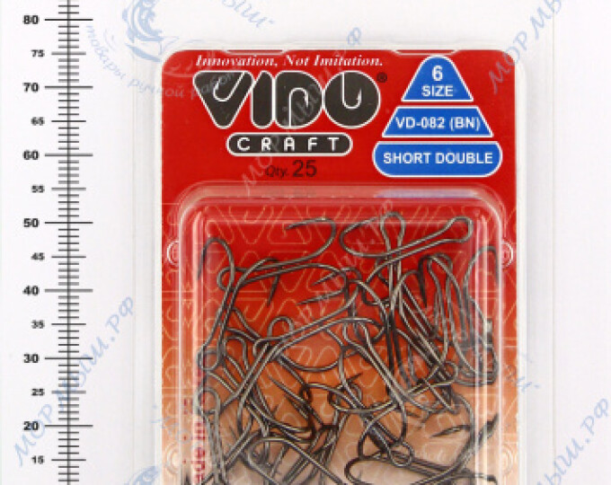 Крючок VD-082-BN «Short Double» №06 - изображение 3