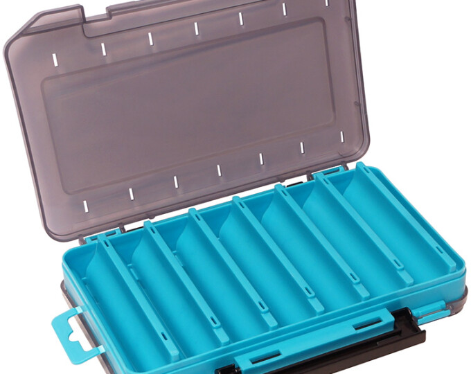 Коробка Kosadaka TB-S31D для воблеров, двусторонняя (200х135х35мм) Dark Blue - изображение 2