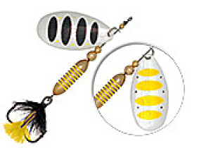 Блесна Pontoon 21 «AV Type A» #1,0 (вес 4,3гр., длина лепестка 22,6мм) цвет PD42-082