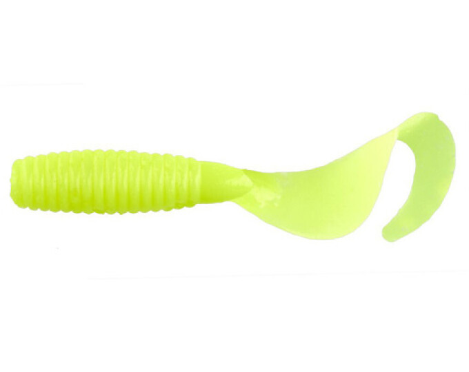 Твистер Lucky John Pro Series «MICRO GRUB» 1.0in (2.50) цвет S88 (15шт.) - изображение 1 