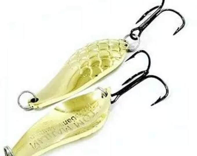 Блесна Колебалка Питер Атом Малый 10гр. (Латунь) - изображение 1 