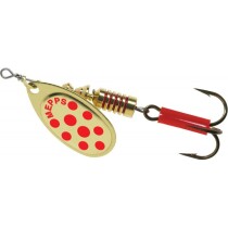 Блесна Mepps AGLIA PTS 1 Gold/Red