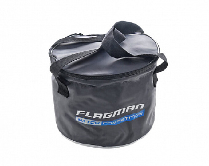 Ведро Flagman «Bucket With Coverс» (с крышкой, 9,8л, 25*20см) - изображение 1 