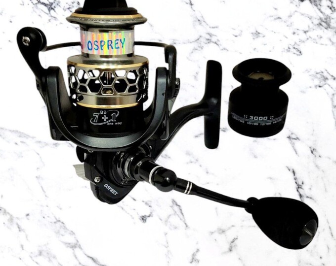 Катушка б/ин. Osprey DW-1000 (7+1bb) (запасная шпуля) - изображение 1 