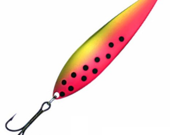 Блесна Kuusamo Lohi 95/21 цвет R/Ye-C - изображение 1 