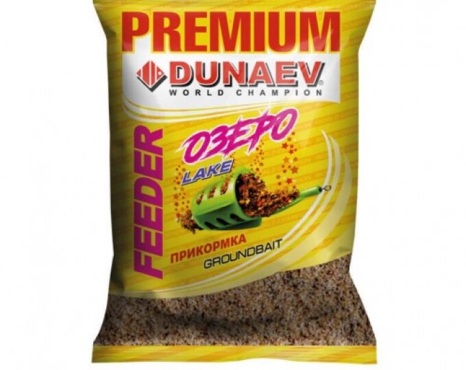 Прикормка DUNAEV PREMIUM (1кг) ФИДЕР Озеро - изображение 1 