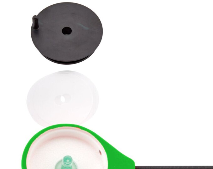 Удочка зимняя Salmo HANDY ICE ROD 24см (балалайка, зеленая) - изображение 2