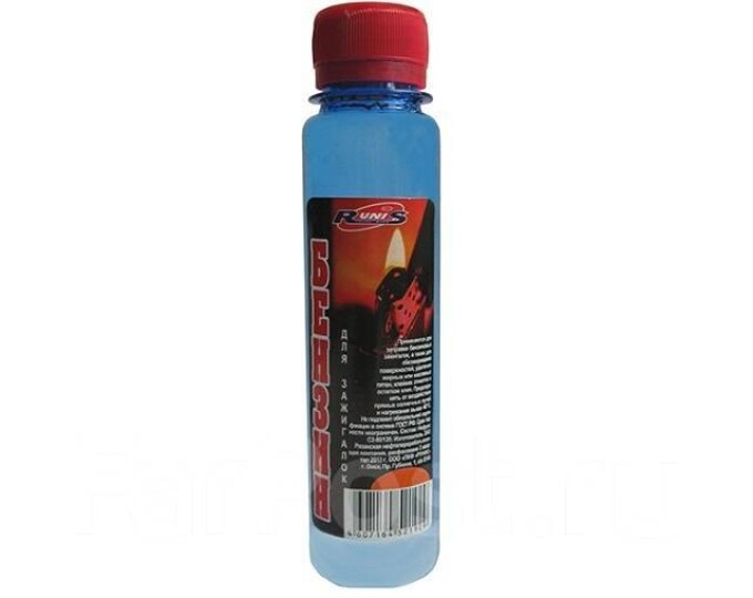 Бензин для зажигалок RUNIS, 100мл. - изображение 1