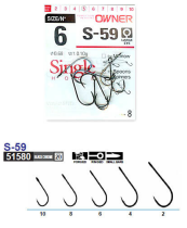 Крючок Owner (51580) «S-59» №10 (10шт.)
