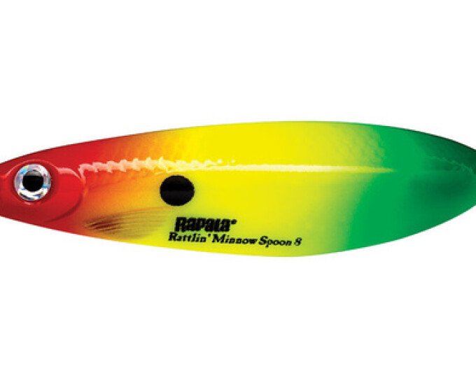 Незацепляйка Rapala Rattlin’ Minnow Spoon 08 (8см, 16гр.) /RYGR - изображение 1