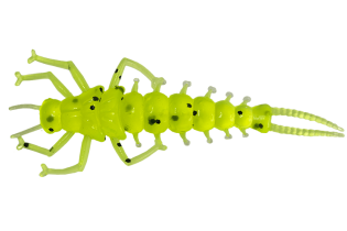 Мягкая приманка LureMax STONE FLY 2,5″/6,5см, 002-Lime Pepper (8шт)