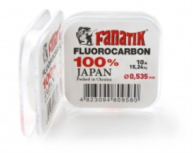 Леска Fanatik Fluorocarbon 0,535мм 10м (#10) - изображение 1