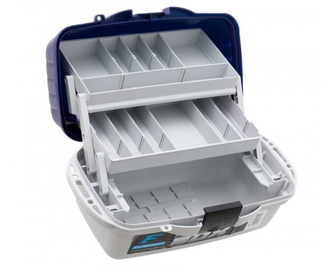 Ящик F-Fishing 2-х полочный (съемные перегородки, 400х195х210мм) - изображение 1 