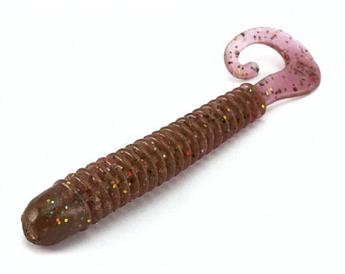 Твистер Lucky John Pro Series «BALLIST» 4,0in (10.20) цвет S14 (6шт.) - изображение 1