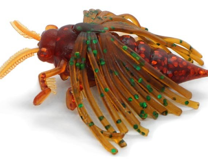 Силиконовая приманка Kosadaka MAY BUG 40 (3шт.) SMO - изображение 1 